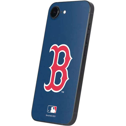 MLB Boston Red Sox - Solid Distressed iPhone 16e Skin